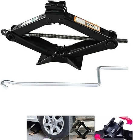 Photo of Scissor Car Jack with Lift Handle (Portchester PO16) #1