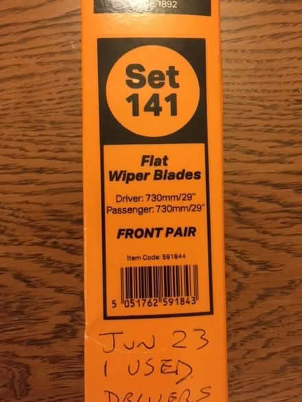 Photo of free New wiper blade for Ford Focus (Tolworth KT6) #2