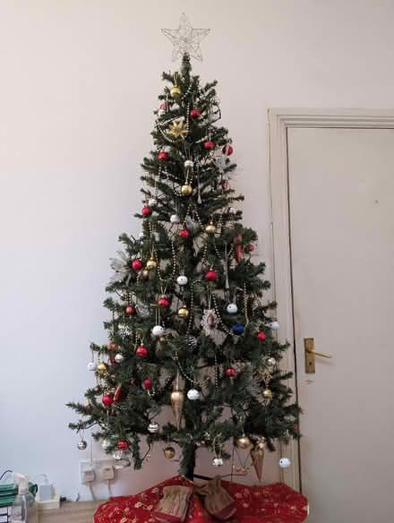 Photo of free 6' Foot Half Christmas Tree (HA3 Harrow) #3