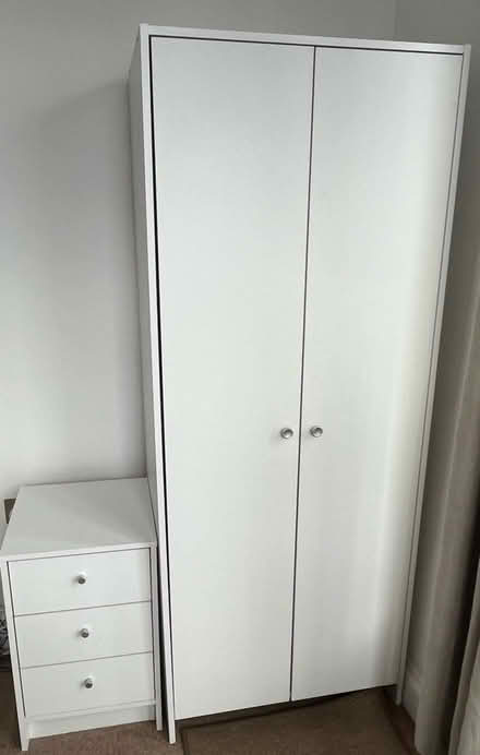 Photo of free Wardrobe & bedside cabinet (Tooting SW17) #1