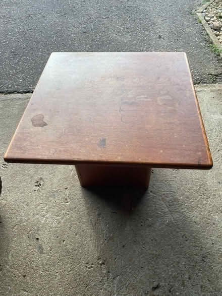 Photo of free Wooden coffee table (Woodbridge IP12) #1