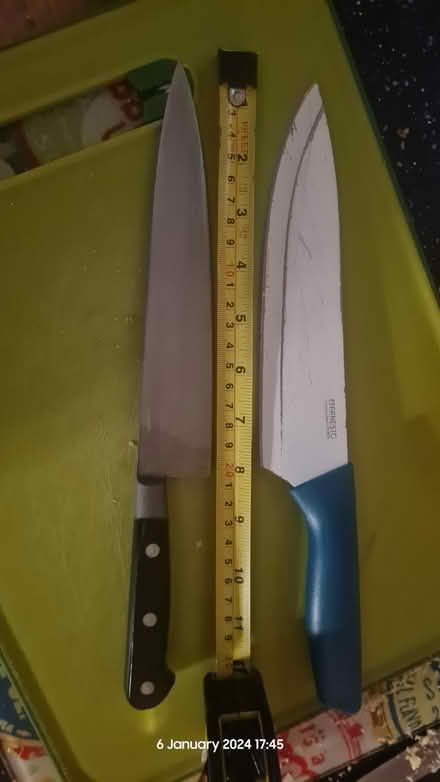 Photo of free 2 x kitchen knives 8" / 200mm blade (Garth LL57) #1