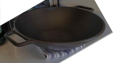 Photo of free 15" Cast Iron Wok (Adams Morgan) #4