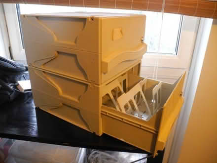 Photo of free Interlocking drawers 163mm h x 287w x 320d (Bethnal Green E2) #1