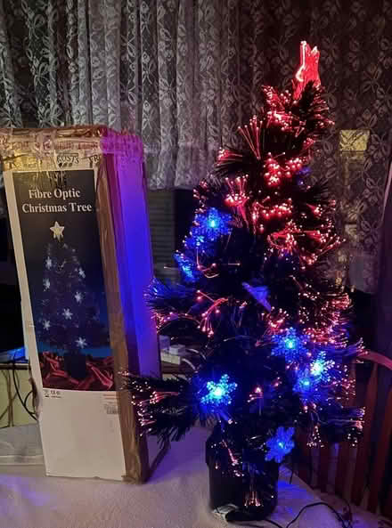 Photo of free Fibtreoptic Christmas tree and ornaments (Furzton MK4) #3
