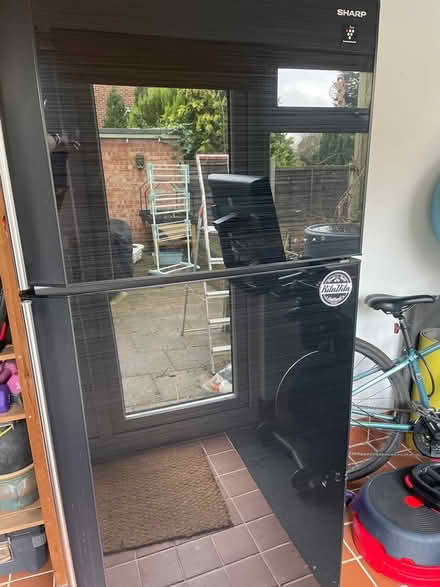 Photo of free Sharp American style fridge freezer (Baldock SG7) #1