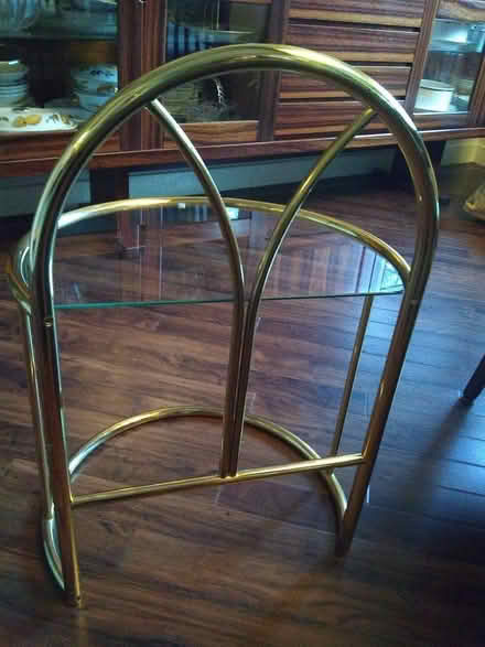 Photo of free Small glass top table (Walderslade ME5) #4