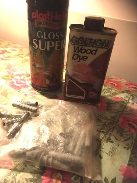 Photo of free Spray paint, Wood dye & raw plugs (Wells, BA5) #1