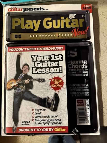 Photo of free Total guitar magazine and DVD - Start to play guitar (Torbrex FK7) #1