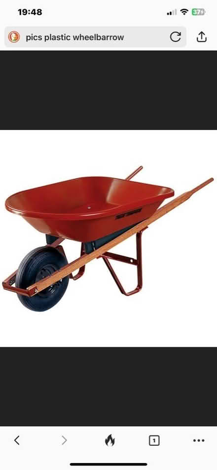Photo of Plastic wheelbarrow (Batley WF17) #2