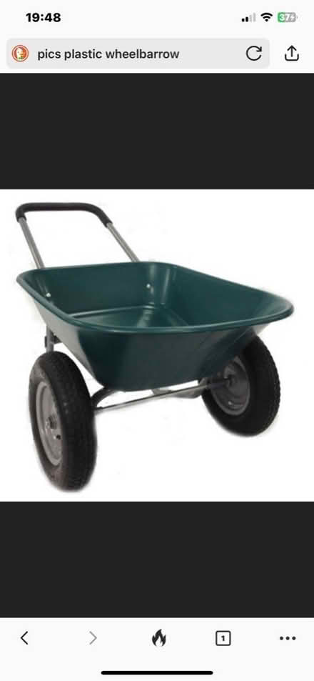 Photo of Plastic wheelbarrow (Batley WF17) #1