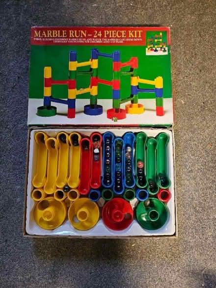 Photo of free Marble run toy set (Great Holm MK8) #1