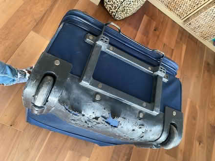 Photo of free Old suitcase (Cherry Hinton, Cambridge) #4