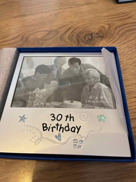 Photo of free 30th photo frame in box (Eltham) #1