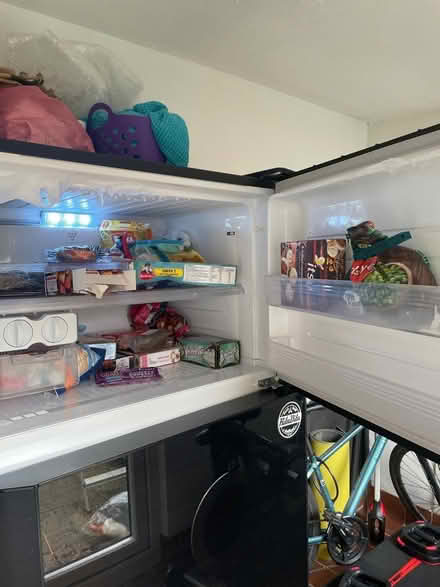 Photo of free Sharp American style fridge freezer (Baldock SG7) #3
