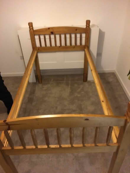 Photo of free Single High Sleeper Bed needs bolts (Abingdon, OX14) #1