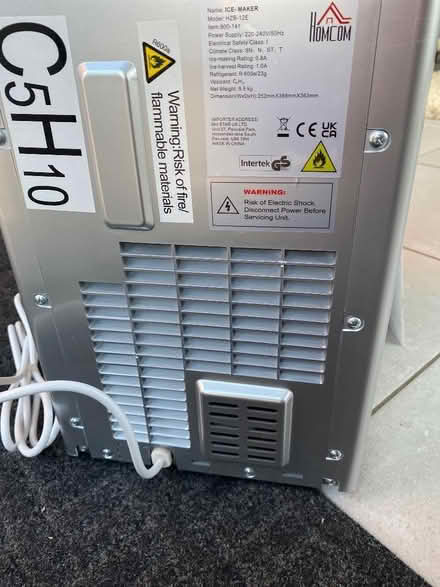 Photo of free Ice Maker (Gaydon CV35) #1