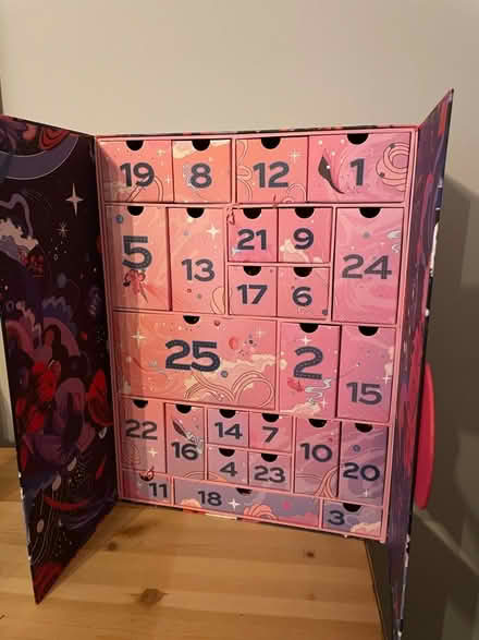 Photo of free Cult Beauty Empty Advent Calendar (Hatfield) #1