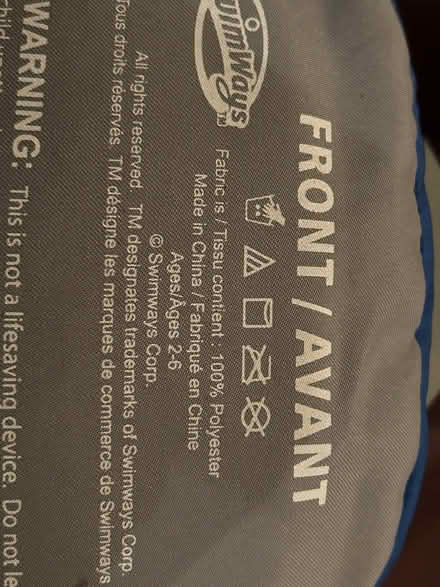 Photo of free Kid’s Swim floatie (Beaconhill South) #2