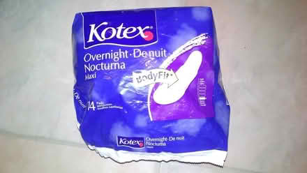 Photo of free Kotex pads - half bag (Yonge & Mulock) #1