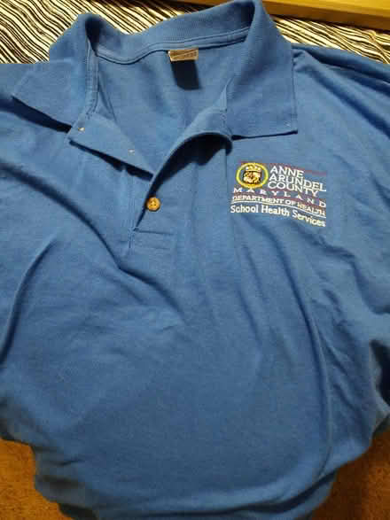 Photo of free 2x polo shirt (Odenton, near Odenton Elem) #1