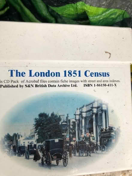 Photo of free Set of CD London 1851 census (St Margarets TW1) #1