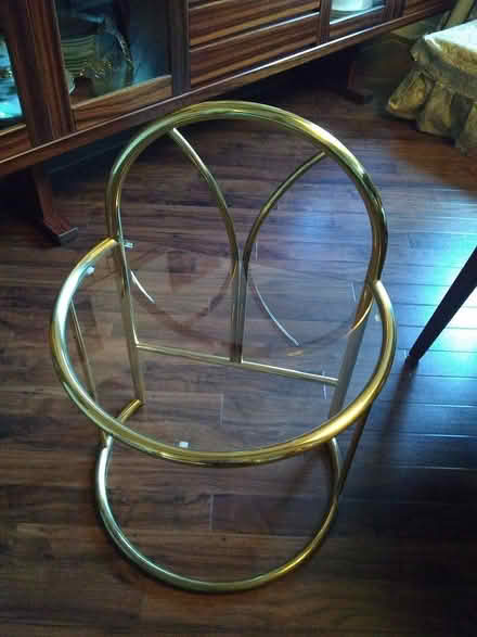 Photo of free Small glass top table (Walderslade ME5) #3
