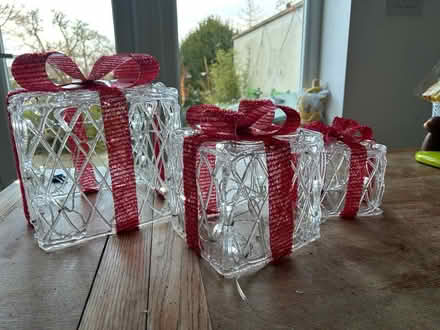 Photo of free Present Christmas Lights (Royston, by the station (SG8)) #1