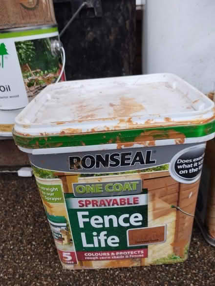 Photo of free Fence paint (Malvern Link WR14) #1