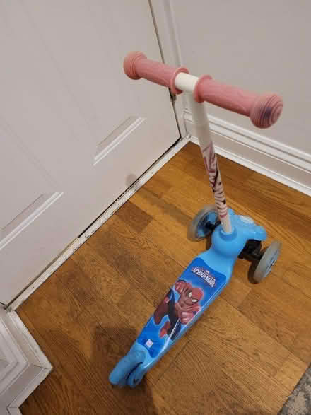 Photo of free Spiderman scooter (2-4 years old) (The Nurserylands TW12) #1