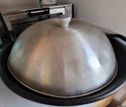 Photo of free 15" Cast Iron Wok (Adams Morgan) #3