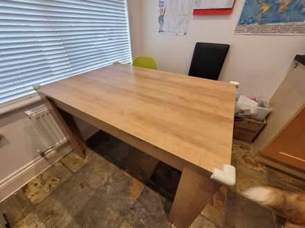 Photo of free Argos Home Miami Oak Effect Dining Table (The Nurserylands TW12) #2