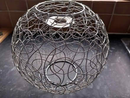 Photo of free Silver metal lampshade (Cashes Green GL5) #1