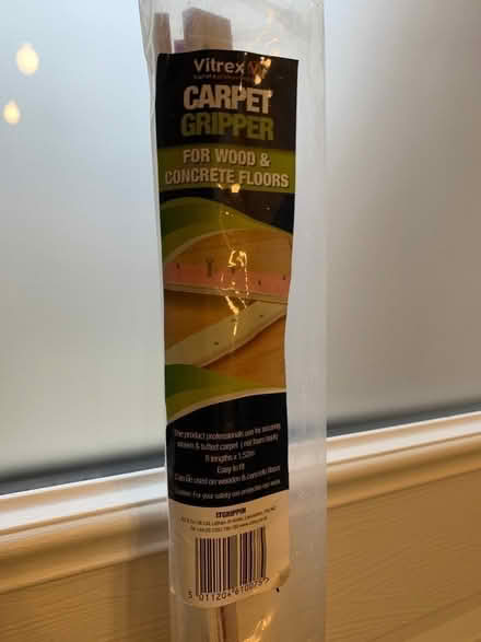 Photo of free 3 lengths of carpet gripper (Colchester CO1) #2