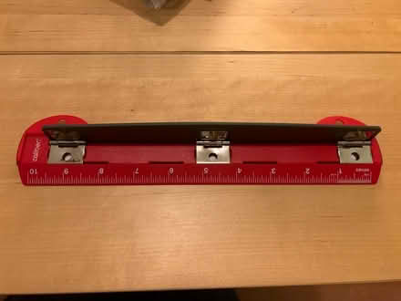 Photo of free Ruler and hole punch (20009 Adams Morgan) #1