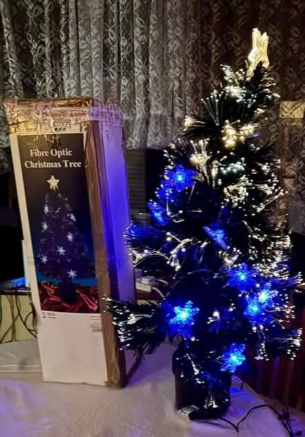 Photo of free Fibtreoptic Christmas tree and ornaments (Furzton MK4) #1