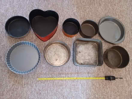 Photo of free Baking tins (Woodley RG5) #1