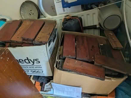 Photo of free Over 500 parquet floor tiles (Aylesbury Vale HP19) #1