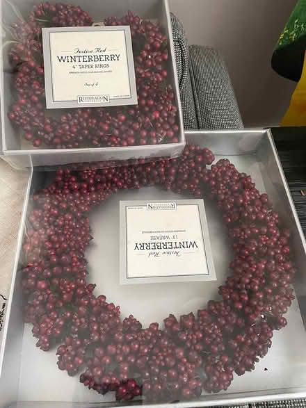 Photo of free wreath and candle rings (Red Bank) #1