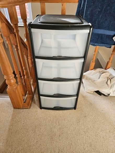 Photo of free 4 Drawer Plastic Storage (Mapperley NG5) #1
