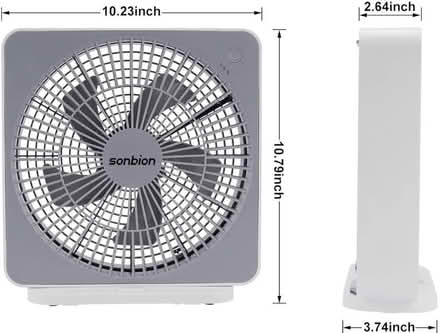 Photo of free Small Desk Fan: Very Gentle Breeze (Van Ness Metro) #2