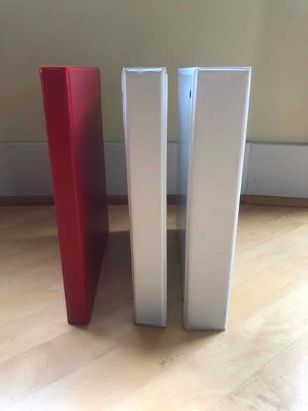 Photo of free 3 binders (Madison Valley) #1