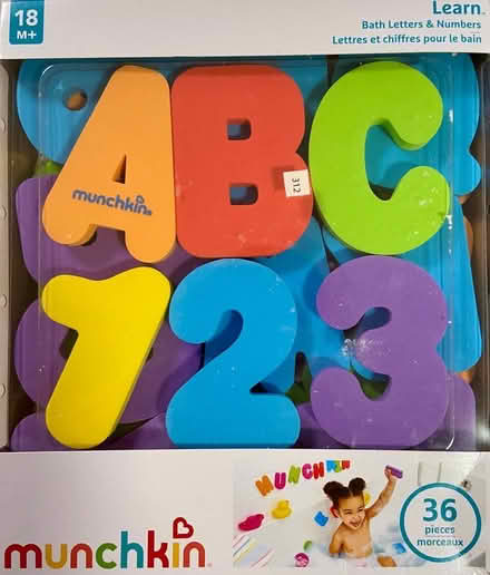 Photo of free Foam bath letters/numbers (Quincy) #1