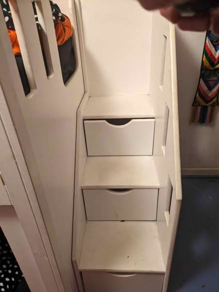 Photo of free Bunk beds with steps and drawers and matresses (Calton EH7) #2