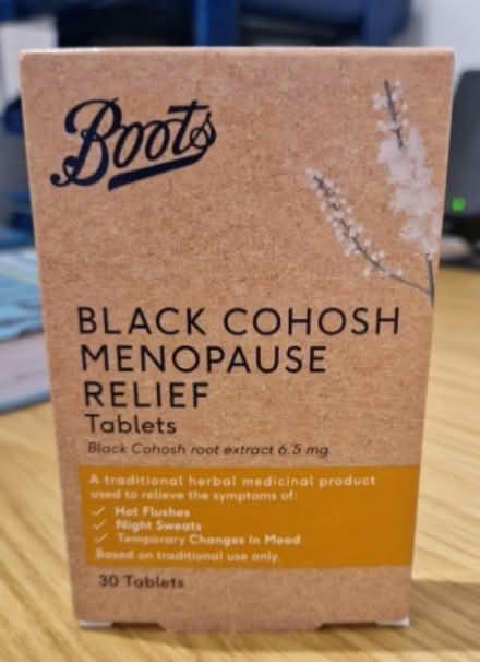 Photo of free Black Cohosh Menopause Relief Tablets (Malvern Link WR14) #1
