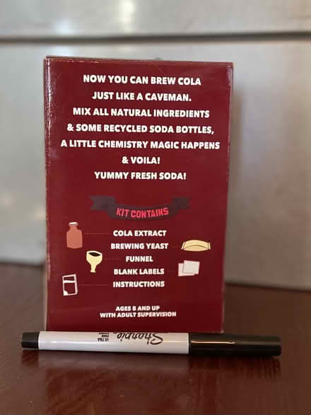 Photo of free Caveman Cola Kit (Wallingford) #1