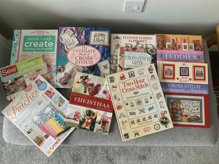 Photo of free Cross stitch and sewing books (Westbury) #1