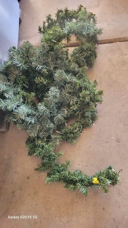 Photo of free Christmas garland with lights (Racetrack and Newport 89015) #1
