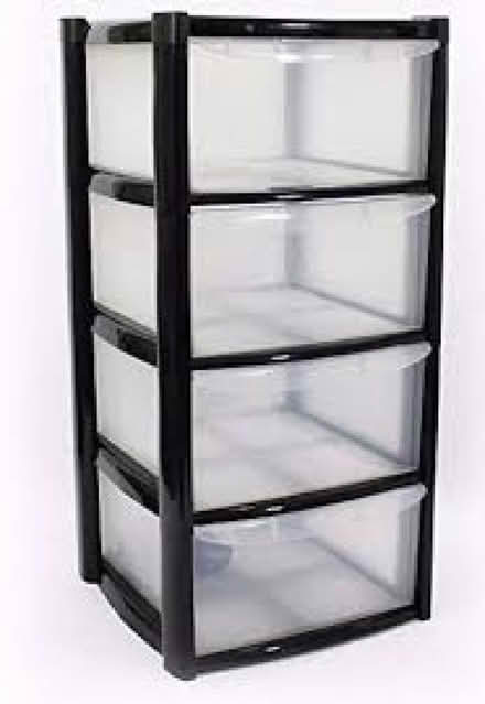Photo of plastic storage drawers (Earley RG6) #1