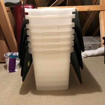 Photo of free Selection of storage boxes (Liphook GU30) #1
